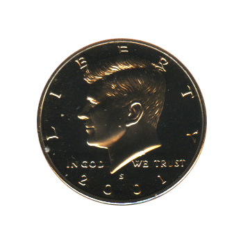 Kennedy Half Dollar 2001-S Proof
